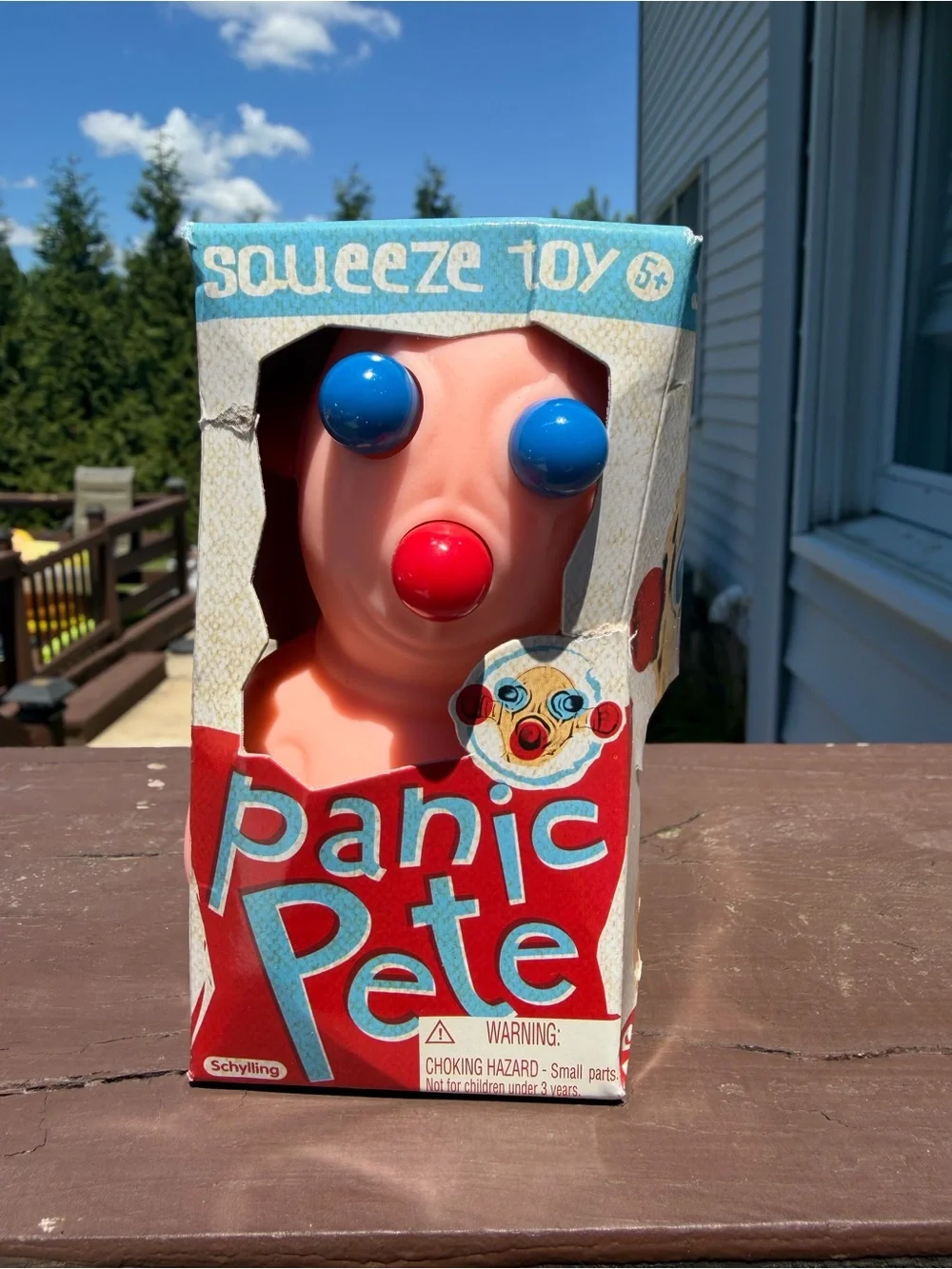 Panic Pete Kids Squeeze Toy